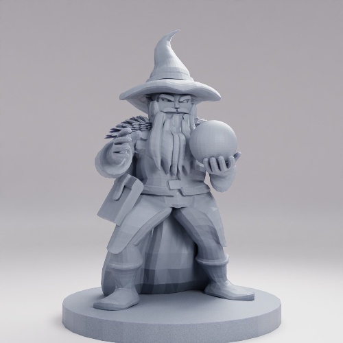 Picture of Dwarf Wizard