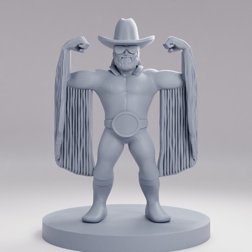 Picture of Dwarf Wrestler Bard