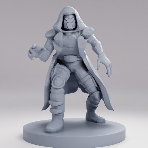 Picture of Elf Wizard masked sneaking