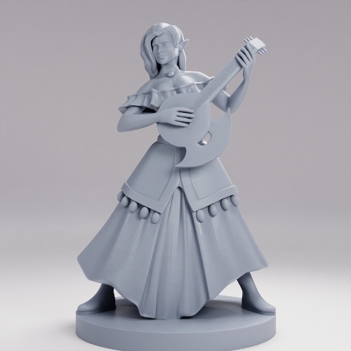 Picture of Elven Female Bard B