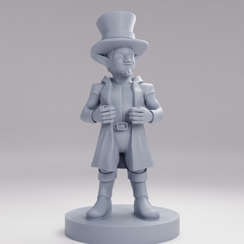 Picture of Gnome Merchant With Big Hat