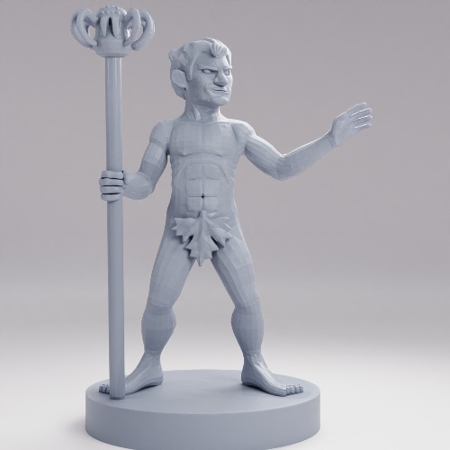 Picture of Gnome Naked Wizard