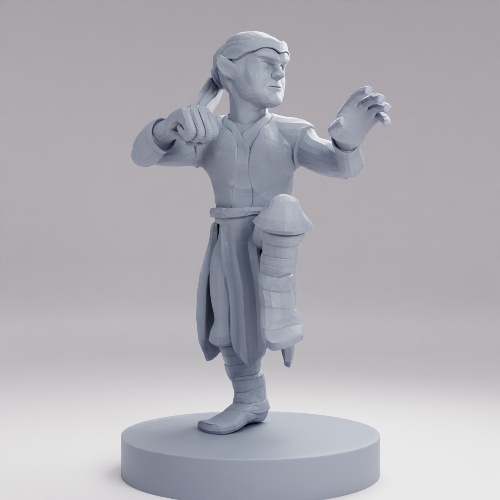 Picture of Halfling Monk
