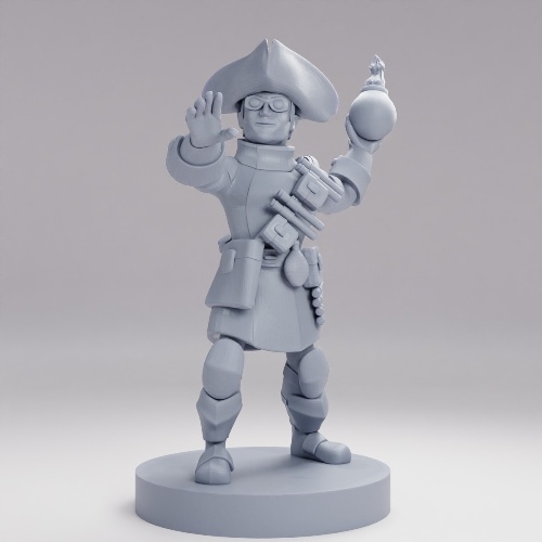Picture of Halfling Pirate Alchemist Bomber