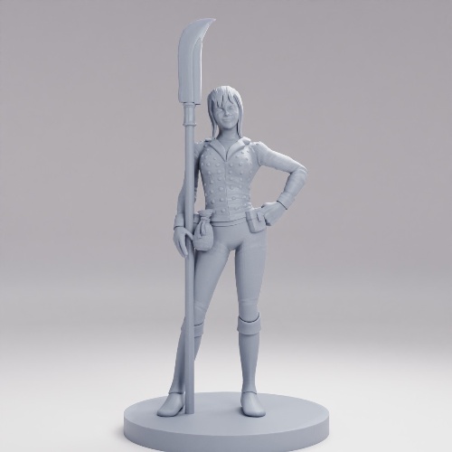 Picture of Human Female Hexblade Warlock
