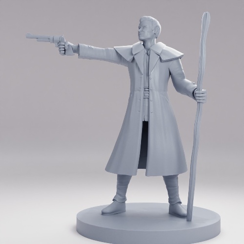 Picture of Human Male Gunslinger Wizard