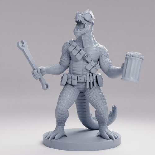 Picture of Lizardfolk Artificer B