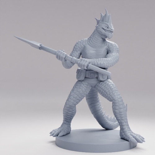Picture of Lizardfolk Barbarian