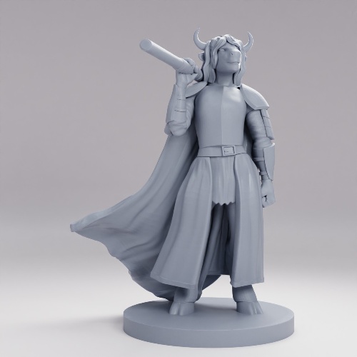 Picture of Minotaur Female Cleric
