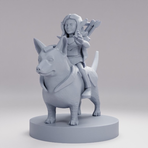 Picture of Pixie Warrior On Corgi