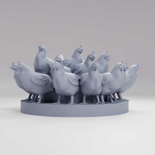 チキン・パイル の画像