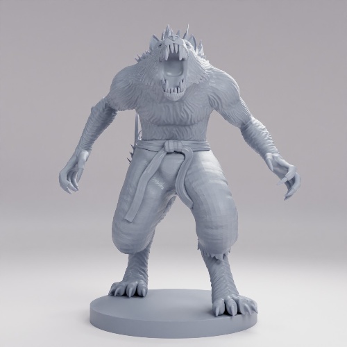Picture of Werewolf Monk