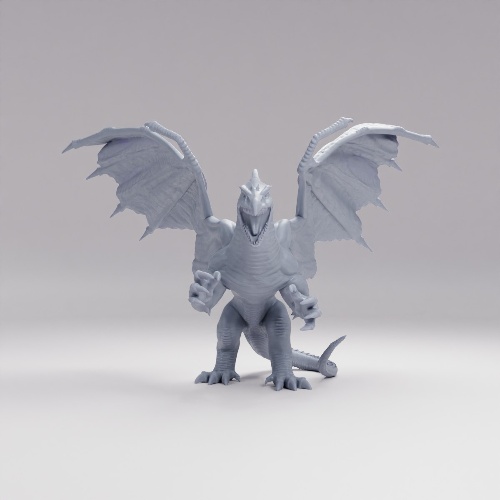 Picture of White Dragon Adult Updated