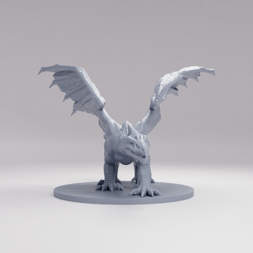 Picture of White Dragon Young
