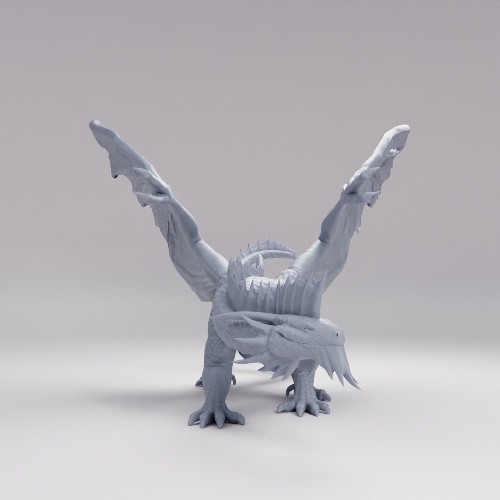 Picture of Young Silver Dragon