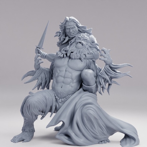 Picture of Barbarian Fighting