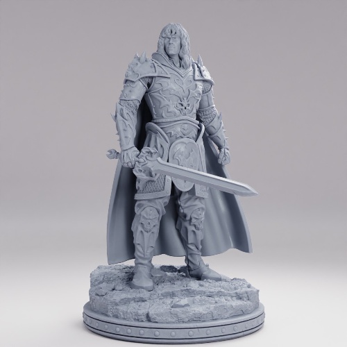 Picture of Fighter Ion Shineblade On Base