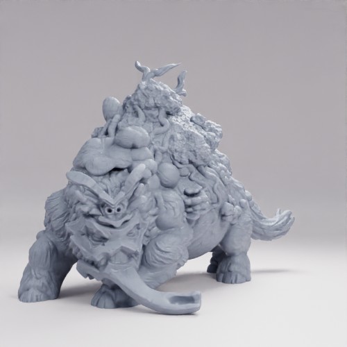 菌類の泥沼獣 の画像