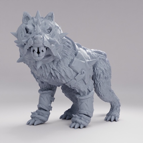 Picture of Armored Wolf A