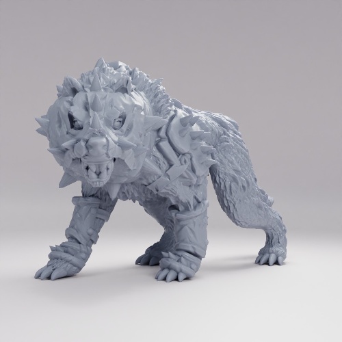 Picture of Armored Wolf B
