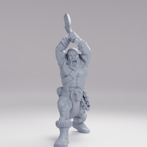 Picture of Charging Barbarian