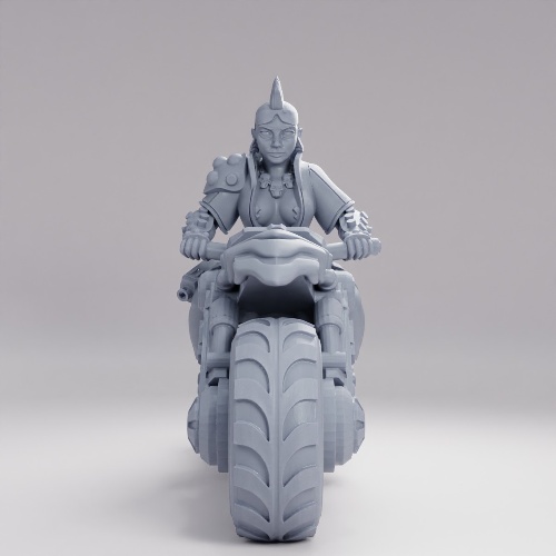 ネオン・ノーマッド・バイカー の画像