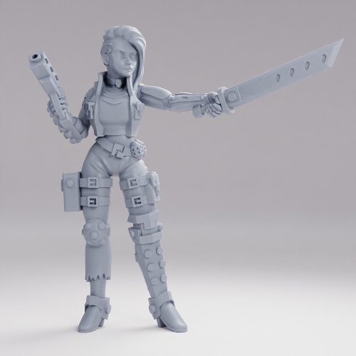 Picture of Cyberpunk Girl