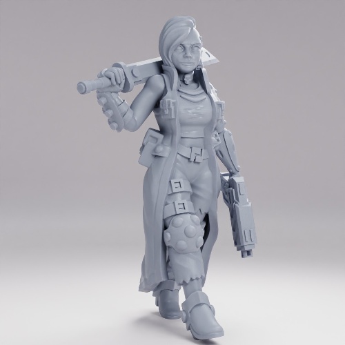 Picture of Cyberpunk Thug Mercenary
