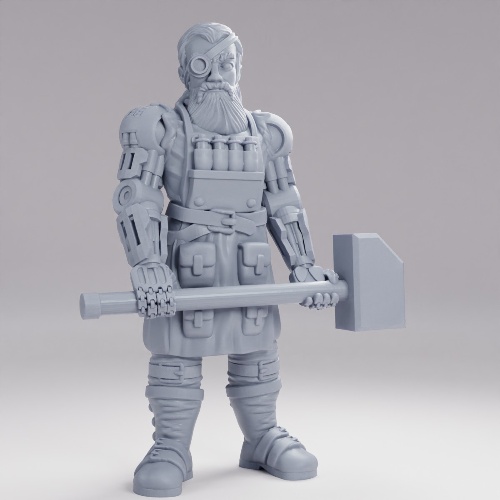 Picture of Cyborg Blacksmith