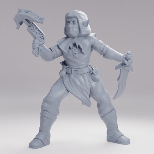 Picture of Elf Sword And Crossbow