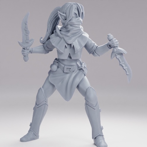 エルフのシャドウブレイド・ストーカー の画像