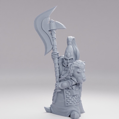Picture of Elven Axe Warrior A