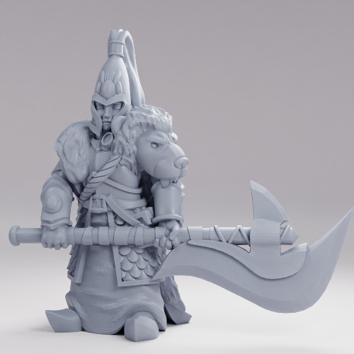 Picture of Elven Axe Warrior B