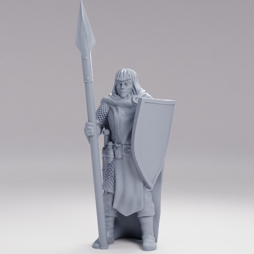 Picture of Female Warrior Spear