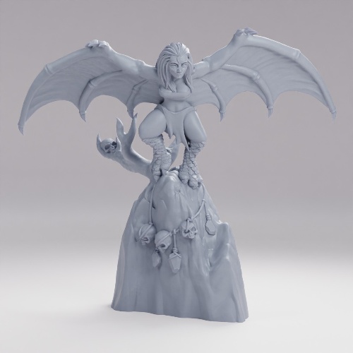 Picture of Harpy on Stone D
