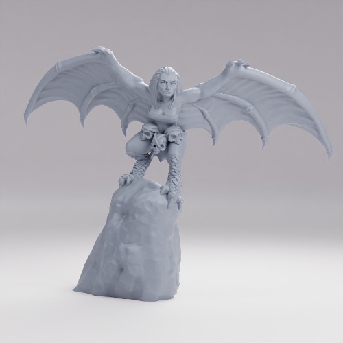 Picture of Harpy on Stone E