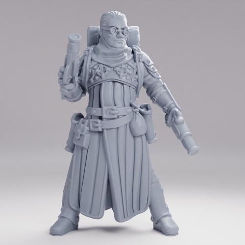 Picture of Human Gunslinger With Backpack