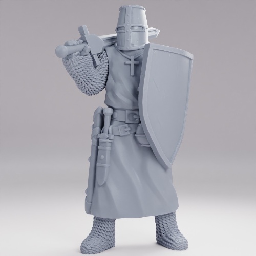 Picture of Knight Shield And Spear