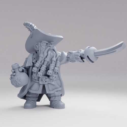 Picture of Pirate Dwarf A