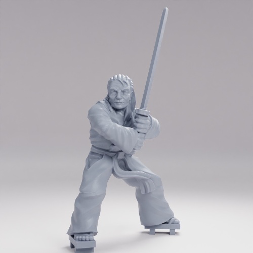 Picture of Samurai Drawn Sword