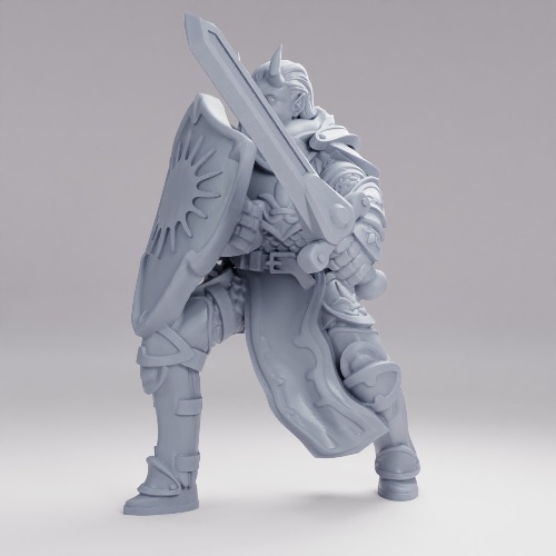 Picture of Shield Paladin Tiefling