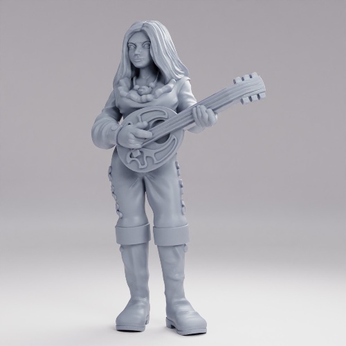 Picture of Standing Bard Girl