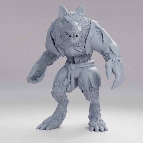Picture of Transformed Werewolf A