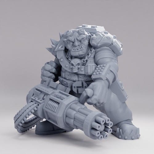 Picture of Troll With Gun