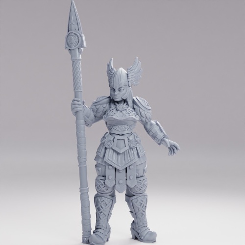 Picture of Valkyrie With Spear