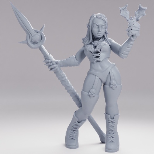 Picture of Vampire With Spear