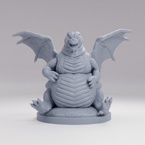 Picture of Chonky Dragon On Base