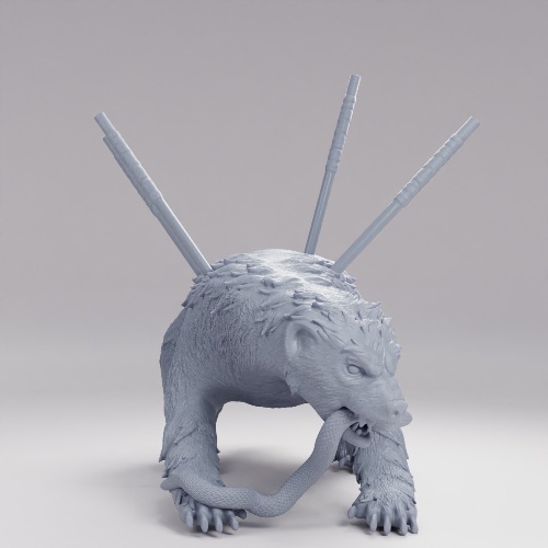 Picture of Dire Badger Damaged