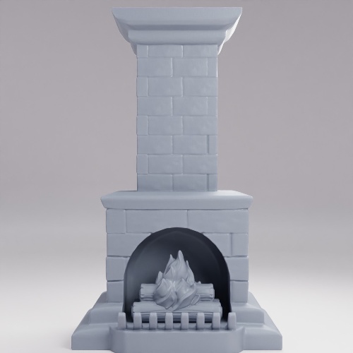 Picture of Fireplace Mimic Hidden