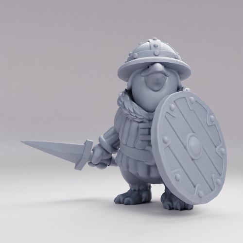 Picture of Penguin Sword and Shield B